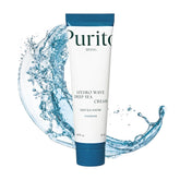 Purito Deep Sea Cream tube close-up showing lightweight hydration for oily skin.