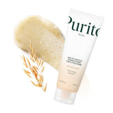 PURITO Oat Exfoliating Polish cleanser packaging shows vegan daily-use exfoliant.