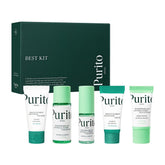 Purito SEOUL Best Kit box shows an all-in-one skincare routine for travel and gifting