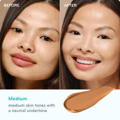 Pūrlisse finish diagram illustrating matte-to-dewy transition