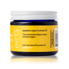 PurO3 advanced cold ozone technology preserves natural properties for everyday skincare.
