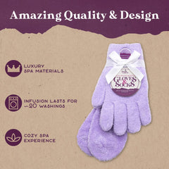 Purple Canyon plush fabric texture shot for luxurious at-home spa experience.