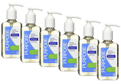 Purpose Gentle Cleansing Wash bottle closeup highlighting gentle formula for sensitive skin.
