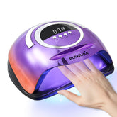 Pushujia 300W nail lamp front view for fast gel curing in busy salons