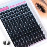 PVDKIW volume lash clusters wispy-ccurl for fuller natural eye framing