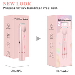 PYATE bikini trimmer hypoallergenic ceramic blades for sensitive skin
