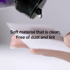 Pyunkang Yul PKY 1/3 cotton pads on a toner bottle for easy application