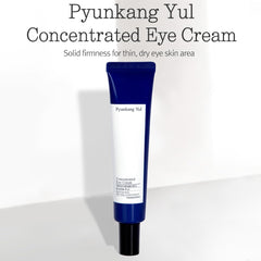 PKY Eye Cream with shea butter visuals emphasize deep moisturization