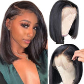 Qangelabeauty Bob Wig 13x4 lace front shows natural hairline for daily wear and confidence.