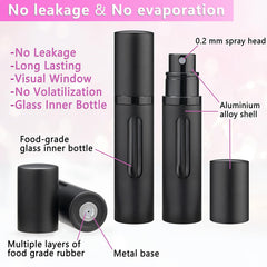 Qavhun leakproof shell keeps perfume secure during travel.
