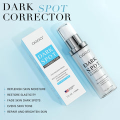 QGGQ dark spot remover serum drop shows concentrated action for pigmentation.
