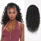 QGZ Ponytail Extension with drawstring offers quick daily volume boost