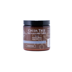 Qhemet Cocoa Tree Detangling Ghee bottle for smooth detangling on high porosity hair