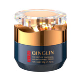 QINGLIN polypeptide tightening cream jar close-up for daily firming and radiant skin