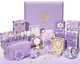 Qinline gift basket packaging with eight sturdy boxes ready for gifting