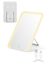 Qislee magnetic locker mirror back magnet attachment for secure placement.
