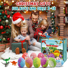 Qivatex kids bath bombs create colorful bubbles and pleasant scents for baths.