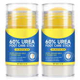 QJCWXIAOX 2Pack packaging shows portable, hygienic hydration for dry feet.