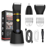 QREEYX Manscape Body Trimmer front view for quick, comfortable grooming