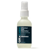 QRxLabs chemical peel neutralizer spray bottle balances skin after exfoliation.