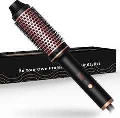 QSOOWIS thermal brush with 1.5-inch barrel delivers even heat for voluminous roots