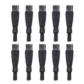 Quacc 10pcs shaver cleaning brush pack for quick blade debris removal.