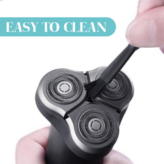 Quacc soft bristle cleaner reaches tight spots and removes dust efficiently.