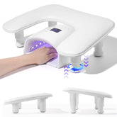 Quaferen big arm rest nails stand provides stable support for extended manicure sessions.
