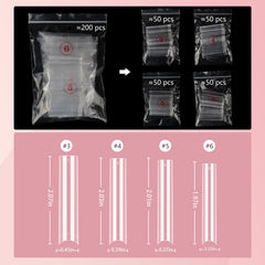 Quaferen safe durable ABS nail tips deliver sturdy shaping with low odor