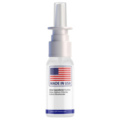 Quality Research Chemicals Selank spray cap closeup with clean nozzle and uniform spray.