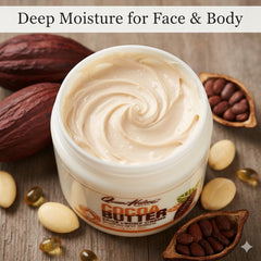 Queen Helene Cocoa Butter Cream texture reveals creamy formula for soft skin