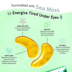 QUIA Hydrogel Eye Patches demonstrate no-slip adhesion during use.