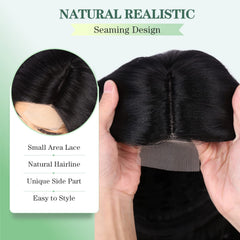 Quickwig loose wave bob wig on model showcases versatile styling and face-framing silhouette.