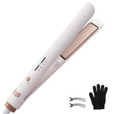 Quico Hair Straightener travel-friendly design enables on-the-go styling.