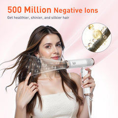 QUICO travel hair dryer ion-technology with 500-million ions for frizz control