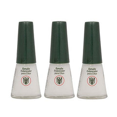 Química Alemana Nail Hardner pack-3 bottle supports healthier nails with nourishing formula.