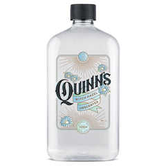 Quinn’s Alcohol Free Witch Hazel bottle front view highlighting fragrance-free cleansing.