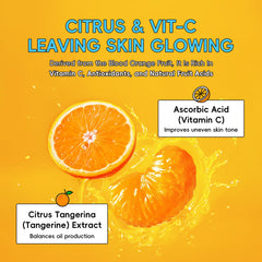 QUIYUM Citrus VC Eye Cream tube—soothing hydration to minimize under-eye puffiness and brighten.