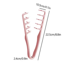 Qyubov Volumizing Texture Comb lightweight ABS body for durable daily use