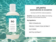 R+Co Atlantis conditioner tube promoting moisture and repair for dry hair