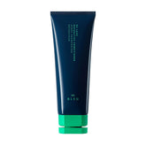 R+Co BLEU De Luxe bottle-pour demonstrates hydrating conditioner for frizz-prone hair
