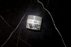 R+Co Hyperlink texture closeup highlights defined hair and shine