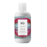 R+Co Television Perfect Hair Conditioner bottle front with sleek packaging and weightless moisture.