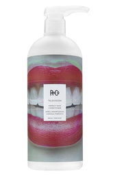 R+Co Television Perfect Hair Conditioner bottle-front shows weightless moisture and shine.