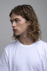 R+Co Velvet Curtain on styled hair with a matte finish.