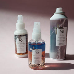 R+Co Zig Zag Root Teasing Spray root lift shot highlighting volume.