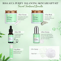 RA ROSA ACCA tea tree essential oil collection for purifying cleanse
