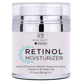 Radha Beauty Moisturizing Miracle Retinol Cream bottle delivering daily hydration.