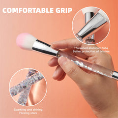 RAEEIKPHZ glamorous case protects brushes and keeps them organized during travel
