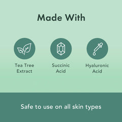 Rael hydrocolloid spot cover close-up protecting irritated skin.